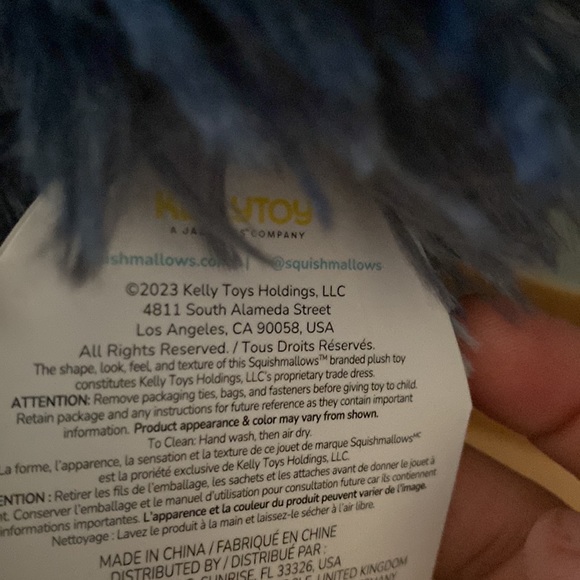 BRAND NEW SQUISHMALLOW NAMED DANI11”! YEAR 2023! SMOKE FREE UOME! - Picture 4 of 5